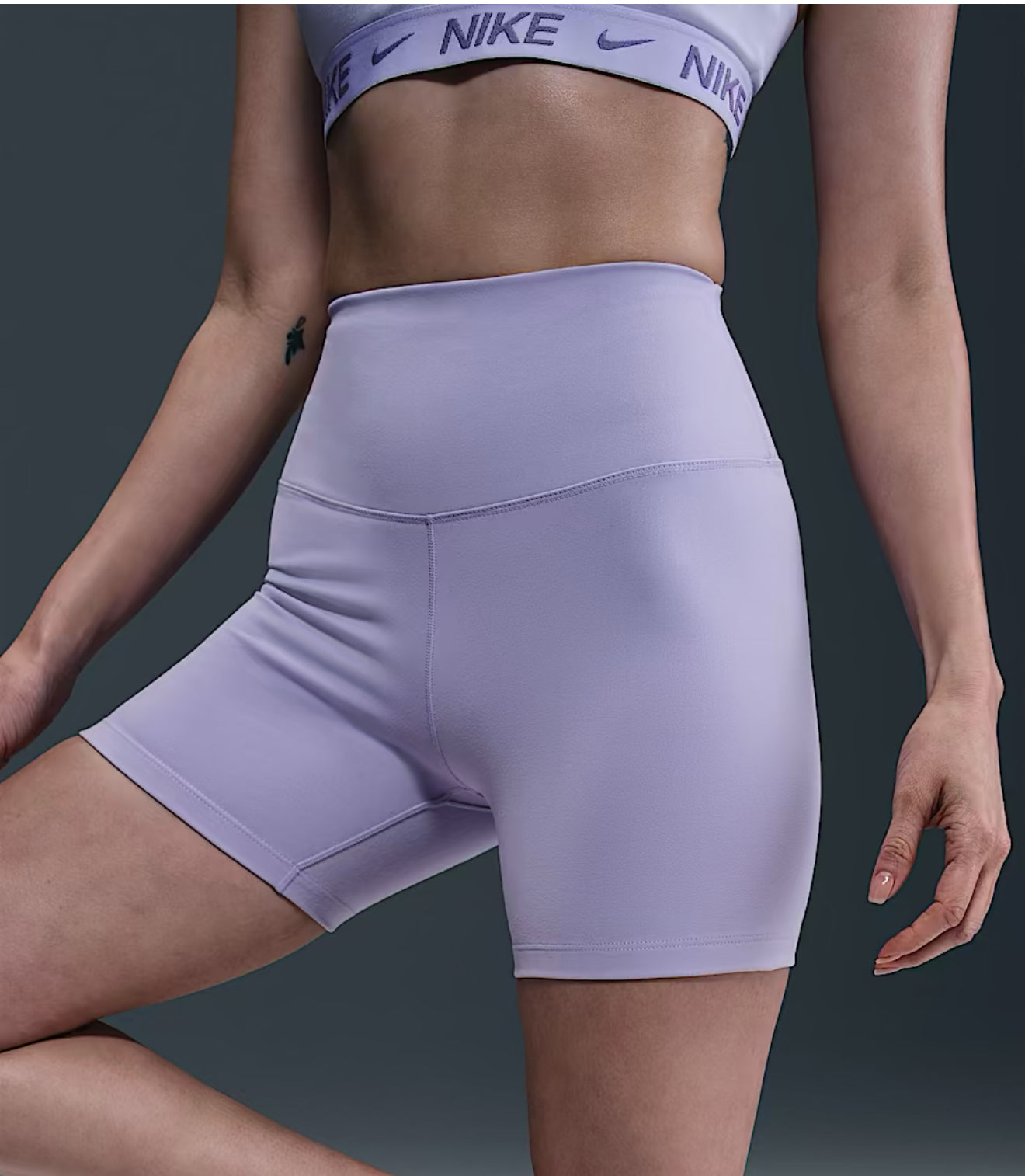 Nike High Waisted Biker Shorts